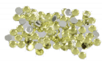 Štrasové kamínky žluté (100 ks)