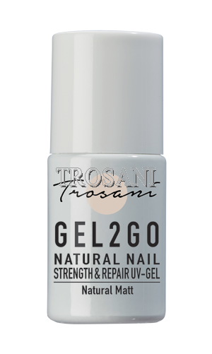 TROSANI Gel2Go Natural Nail Strength&Repair Natural Matt 10 ml - Kliknutím na obrázek zavřete