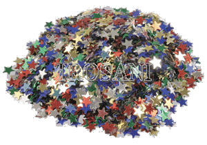 Nail-Art konfety hvězdičky pestré - Kliknutím na obrázek zavřete