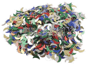Nail-Art konfety měsíčky pestré - Kliknutím na obrázek zavřete