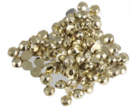 Štrasové kamínky zlaté (100 ks)