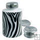 Dávkovací láhev na kapaliny - porcelánová zebra