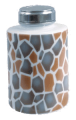 Dávkovací láhev na kapaliny - porcelánová žirafa